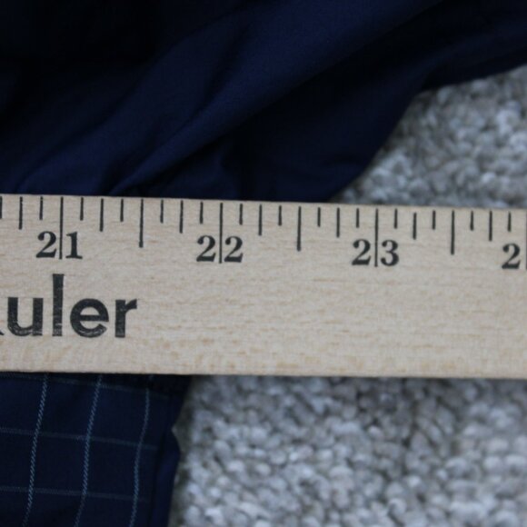 Project Rock Jacket Mens Small Blue Under Armour UA Full Zip Woven Hooded Coat - Picture 13 of 14